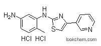 Molecular Structure of 1143459-92-0 (4-Methyl-N3-[4-(3-pyridinyl)-2-thiazolyl]-1,3-benzenediamine dihydrochloride)